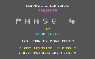 Phase 4 Title Screen